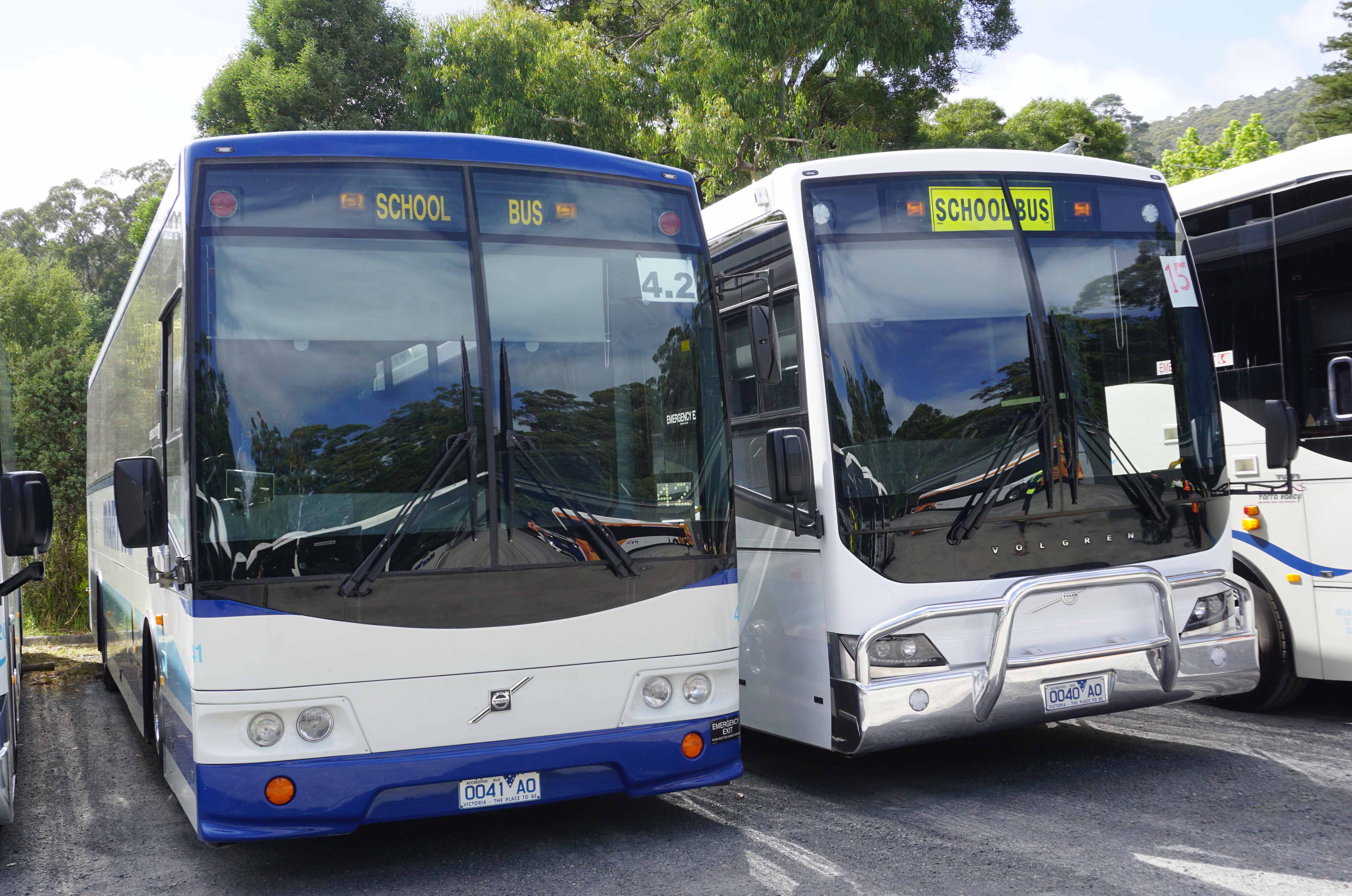 Martyrs Volvo B7R Volgren SC222 41 & B8R Malaysia Endura 40